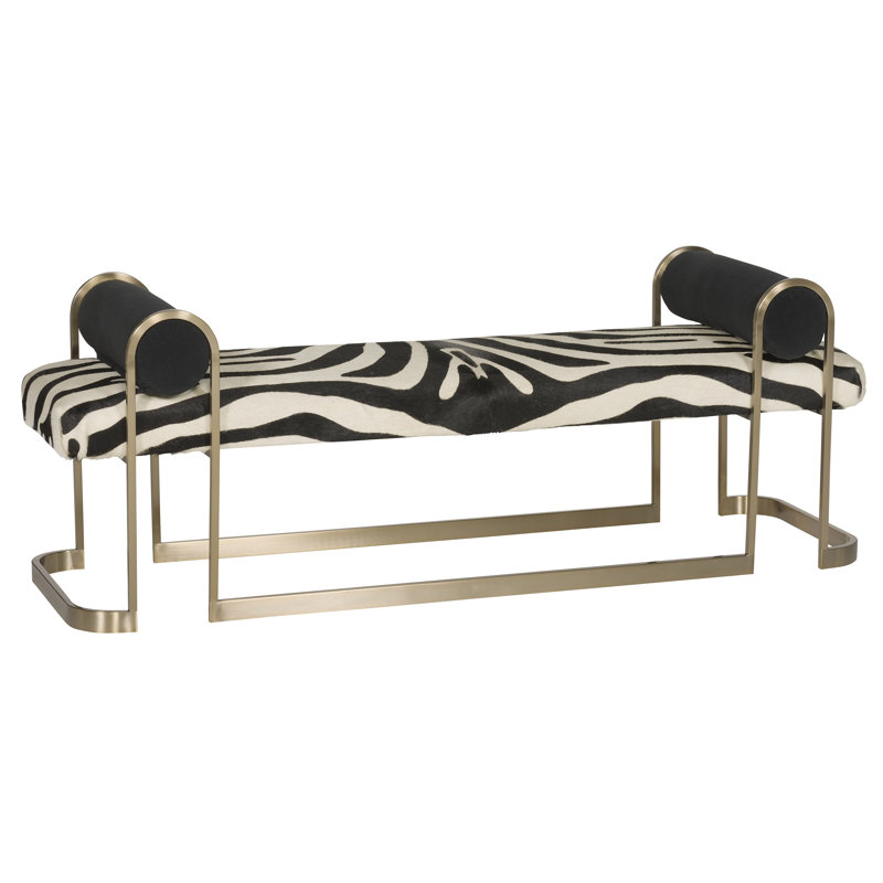 Vera Leather Bench, Ziggy Ink