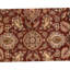 Tapis rectangulaire en laine noué à la main