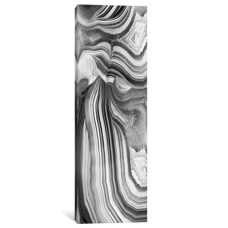« agate panel ii », reproduction d’art sur toile, H 36 po x l 12 po x P 1,5 po