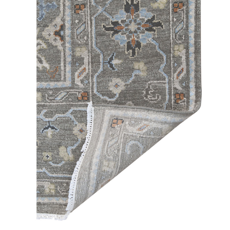 Bristol Wool Geometric Area Rug, Rectangle 2' x 3'
