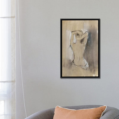 Contemporary Draped figure I - reproduction sur toile