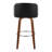 Terrance Fixed-Height Bar & Counter Stools With Bent Wood Legs & Round Footrest-122092807-109972584