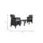 Dilana 2 Seater Rattan Conversation Set-858512859-858337193
