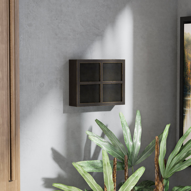 Carillon de porte de style mission en bronze antique