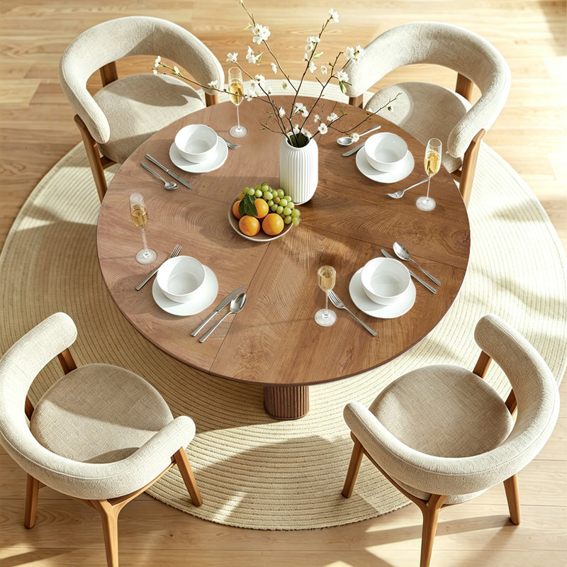Table de salle à manger 47 ", Oak Wood