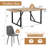 7-Piece Modern Industrial Rectangular Wood Dining Set with Metal Base and Upholstered Chairs-1543280685-1478954553