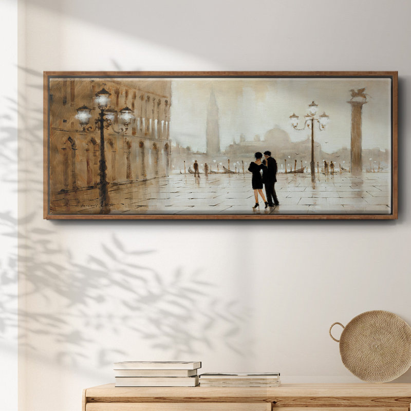 Night Out- Framed Canvas