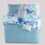  Ensemble d'édredon réversible 100% satin de coton aquarelle Bebejan-109460245