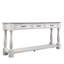 63" Long Wood Console Table With 3 Drawers And 1 Bottom Shelf For Entryway, Hallway-1495661163