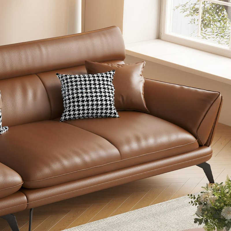 Minimalist Straight High-Leg Sofa
