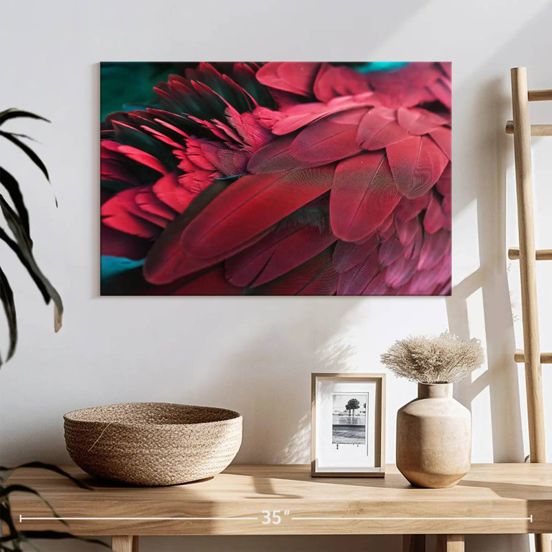 Brampt Feather, 16'' H x 24'' W