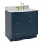 Ensemble de meuble-lavabo simple 37 po Partham-70317036