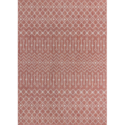 Tapis d'extérieur Preen couleur rouille