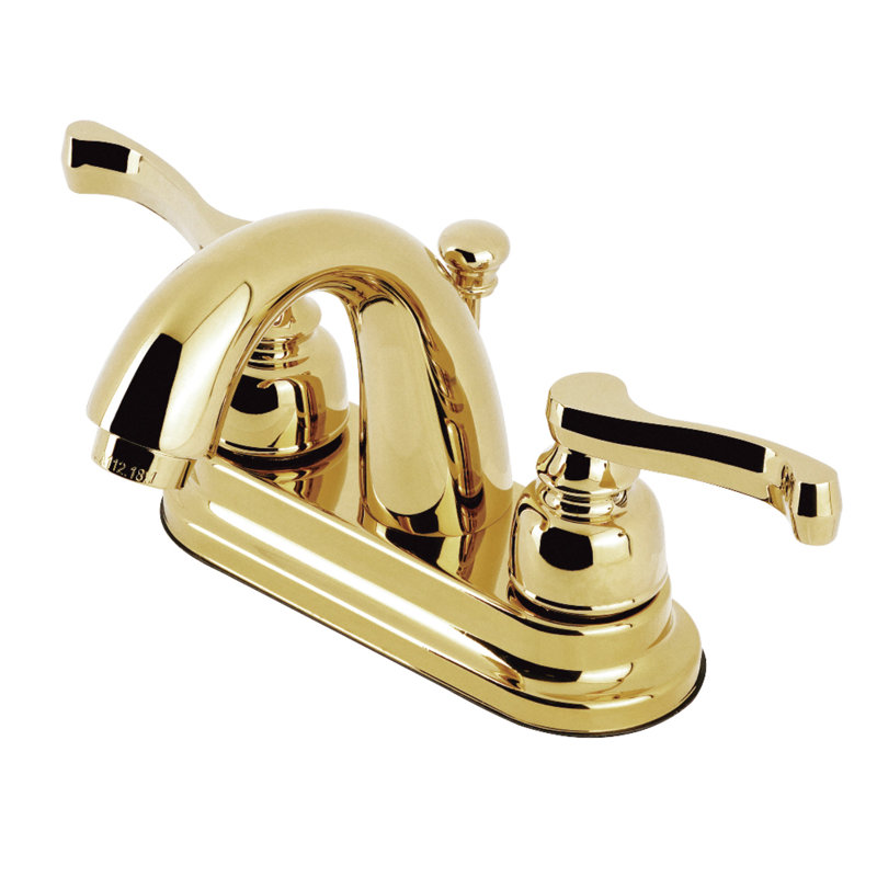 Robinet de salle de bain central à avec ensemble de drain bain