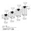 Élégant pot décoratif en métal noir (4 tailles: 11,8 x 11,8 x 11,8 po, 11,8 x 11,8 x 15,7 po, 11,8 x 11,8 x 19,7 po, 11,8 x 11,8 x 23,6 po) | 100% métal durable, 9,2 lb | Idéal pour les plantes d'intérieur et d'extérieur, décoration intérieure m