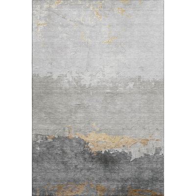Premium Machine Washable Fairwood AMF1885 Modern Rug