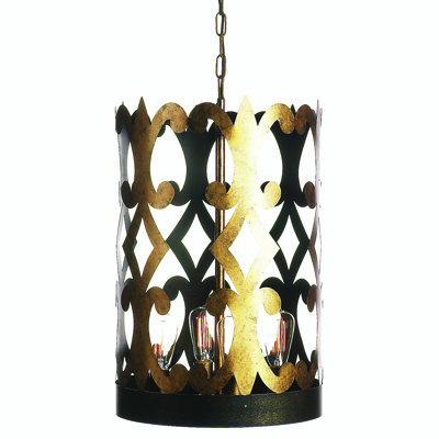 Lustre cylindrique à 4 lumières Kusadasi