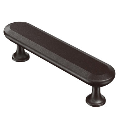 (5 Pack) 3 inch Beveled Pull Cocoa Bronze