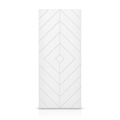 Dalle de porte intérieure en panneau de fibres à densité moyenne composite 36 po x 80 po