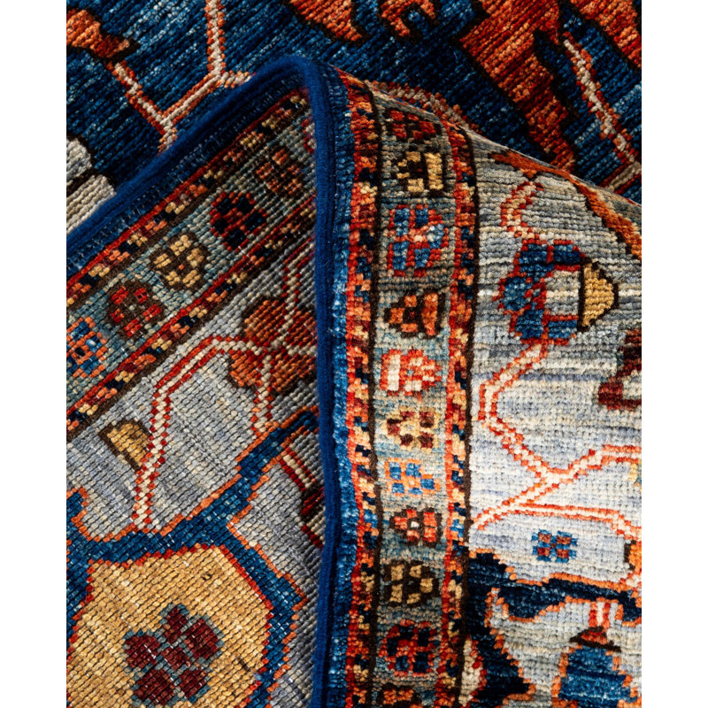 Serapi One-of-a-Kind 6' 0" X 9' 1" Hand Knotted Area Rug