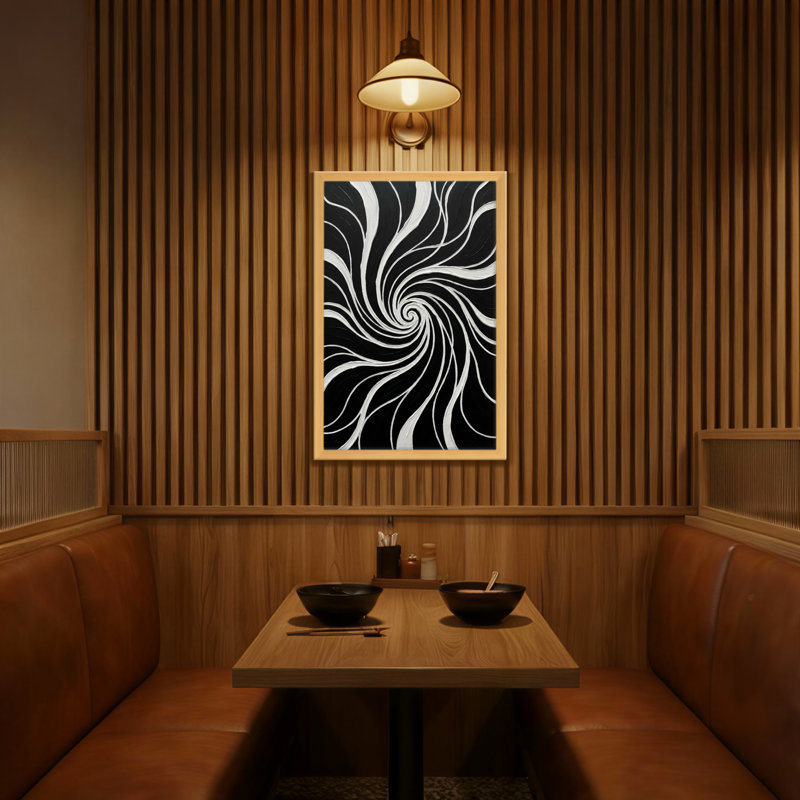 Abstract Swirl Pattern Design