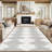 Modern Machine Washable Striped Rug for Living Room Non-Slip Low Pile Stain-Resistant Contemporary Geometric Soft Indoor Carpet for Bedroom Dining Room-1659379032