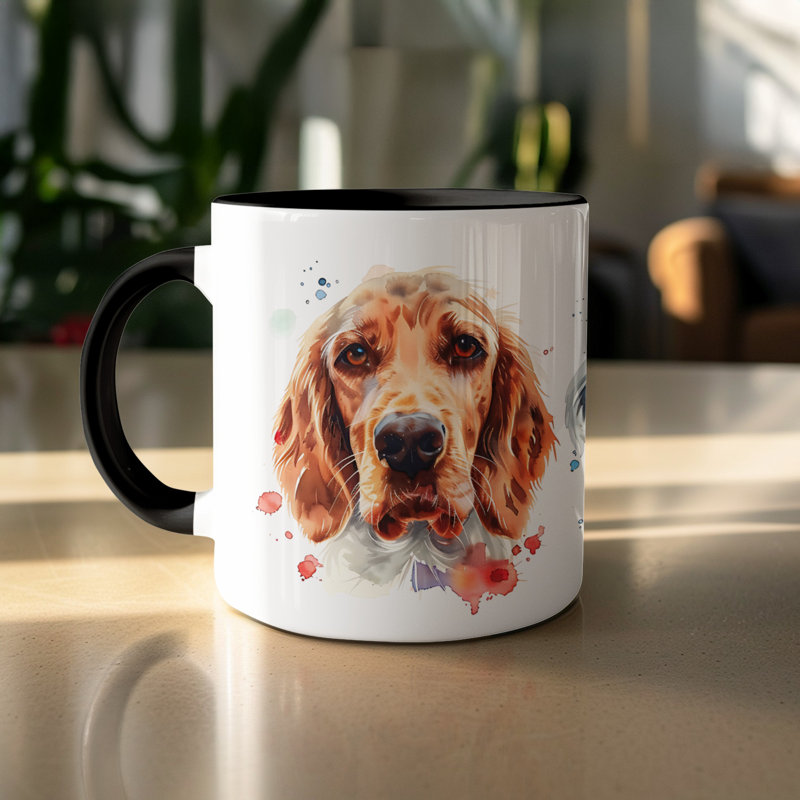 Ceramic Coffee Mug, 2, Black