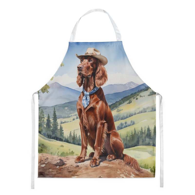 No Pattern Bib Apron