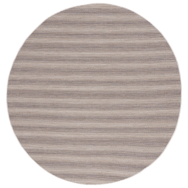 Jennalyn Performance Indoor/Outdoor Area Rug, Round 6'5"