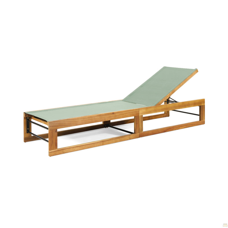 Chaise longue, Vert menthe