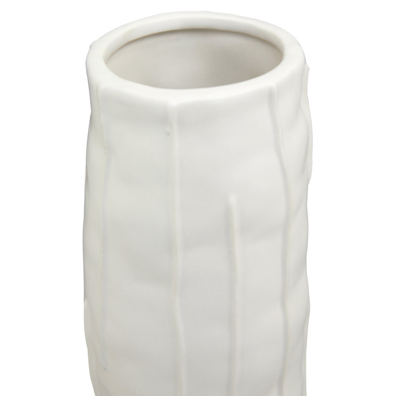 Angelray Earthenware Table Vase, 25cm H x 9cm W x 9cm D