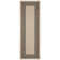 Modern Easy Jute Rug Machine Washable Geometric Bordered Indoor Outdoor Carpet with Non-Slip Backing, Non-Shedding Floor Cover for Backyard, Bedroom, Patio