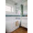Hand Painted 12" x 12" Glass Grid Mosaic Tile-80638390