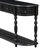 52" Modern And Contemporary Curved Console Table Sofa Table Entryway Table For Hallway Living Room With 4 Drawers And 1 Shelf-942117200