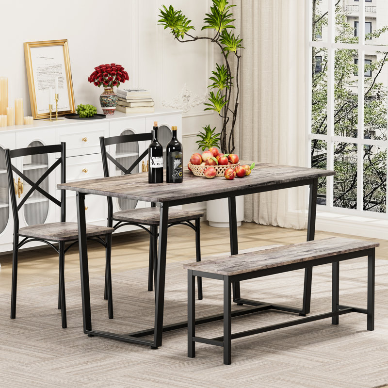 MDF Furniture Set Gray