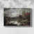 White Floater Framed Canvas