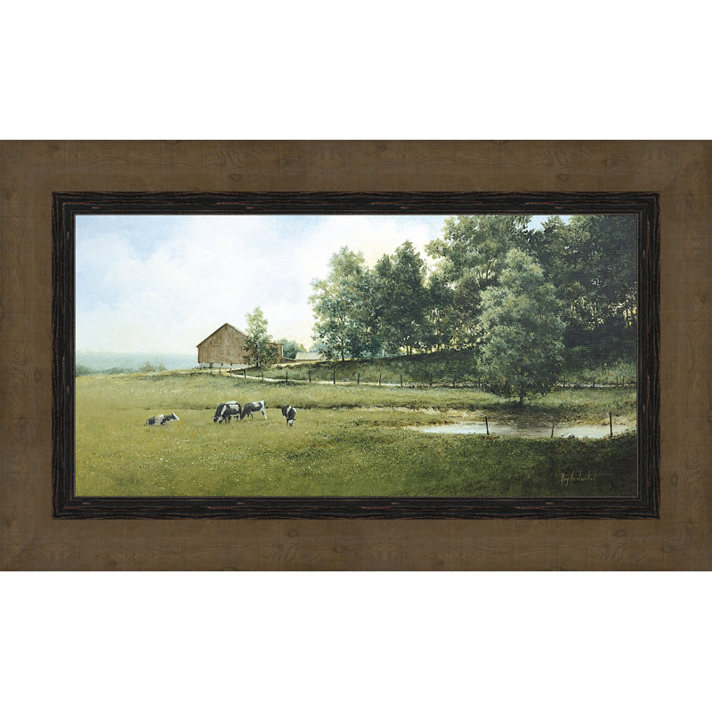 « country lane », reproduction d’art encadrée