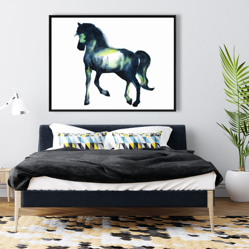 Elegant Horse Print On Canvas