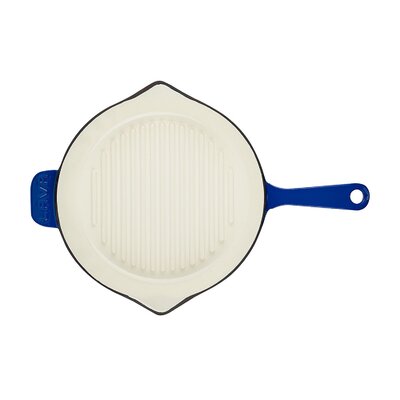 Lava Enameled Cast Iron Skillet 11 inch-Grill Pan Edition Series with Pour Spouts -  LAVA CAST IRON, LV Y GT 28 EDT B