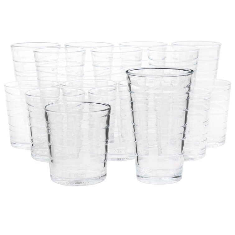 Gibson Home 13-fl oz Glass Drinkware Set of: 8 in the Drinkware
