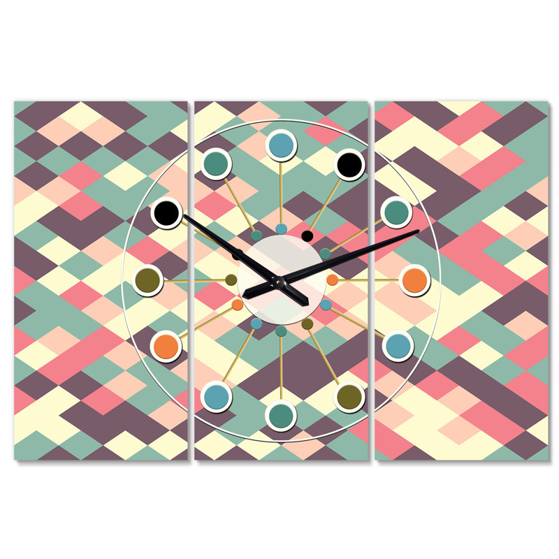 Mid-Century Wall Clock