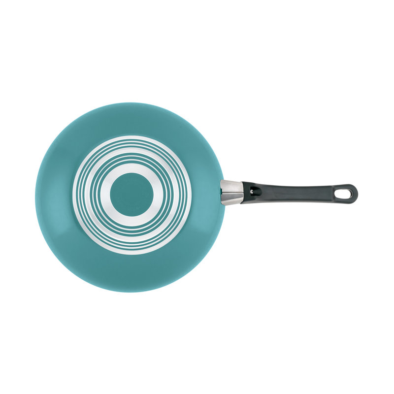 High Performance Cookware Pots and Pans Set, 17 Piece, Aqua