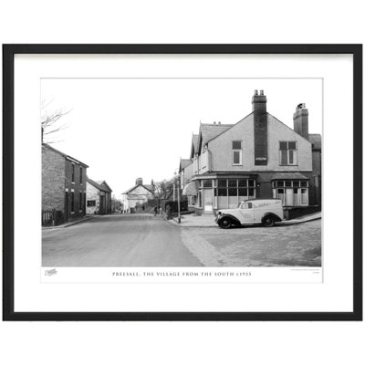 Preesall, the Village from the South C1955 1 Piece Single Picture Frame Wall Art
