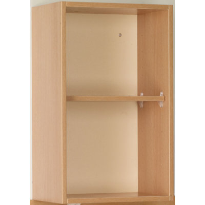 Science 2 Compartment Manufactured Wood Shelving Unit