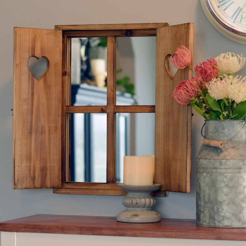 Landrum Hearts Shutter Mirror