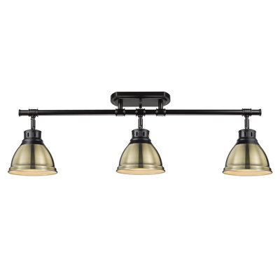 Plafonnier semi-encastré 3 lumières Bryannah