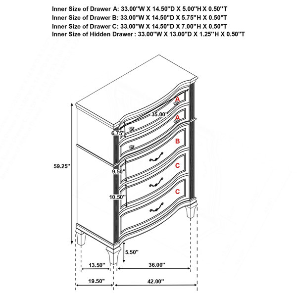Dimensions du produit