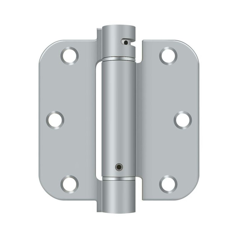 Steel Hinge, Brushed Chrome
