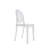 Ghost Premium All-Weather Wicker Outdoor Stacking Dining Side Chair-6391244
