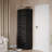 70.8" Tall Shoe Cabinet Black